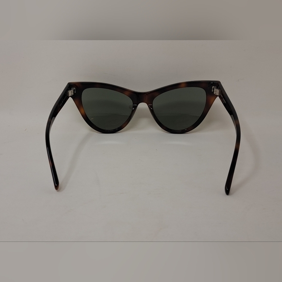 Saint Laurent Women's Cat Eye Havana Green SL425 003 54-19-140 - Picture 15 of 16